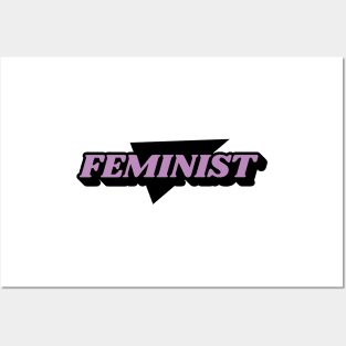 Super Feminist Badge Posters and Art